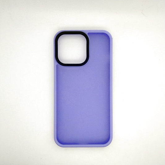 iPhone 13 Pro Luxury Matte Slim Shockproof iPhone Case Purple