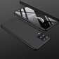 LEEKA Samsung M33 Full 3in1 Cover 360º Shockproof Armour Hard Matte PC Case