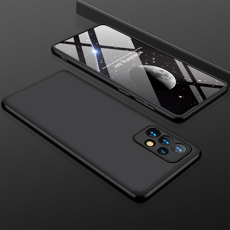 LEEKA Samsung A73 Full 3in1 Cover 360º Shockproof Armour Hard Matte PC Case