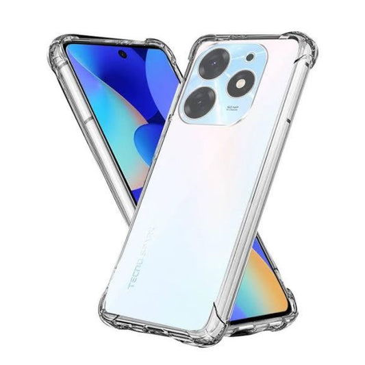 Clear AntiShock Clear Back Cover Soft Silicone TPU Bumper case
