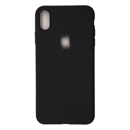 iPhone X Silicone back Cover Slim Magic TPU Case Black