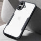 iPhone 17 Shockproof Matte Black Border Aly Camera lens Protection back cover Case