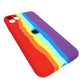 Latest Rainbow Silicone case for apple iPhone 11 Pro