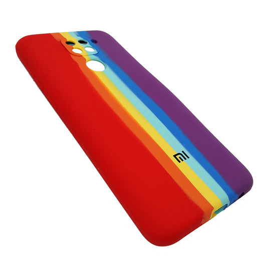 Latest Rainbow Silicone case for New Redmi Note 9