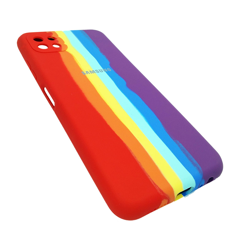 Latest Rainbow Silicone case for Samsung A22 5G