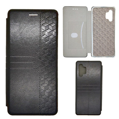 Samsung A32 Leather Pouch Case Premium Leather texture full cover