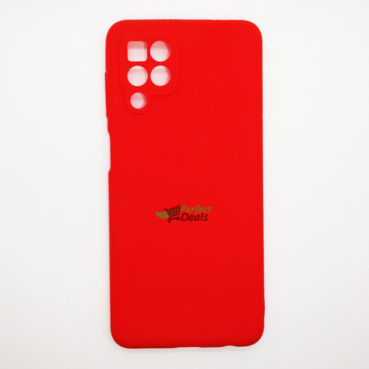 Samsung M32 Silicone back Cover Slim Magic TPU Case Red