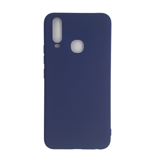 Vivo Y12 Silicone back Cover Slim Magic TPU Case Blue