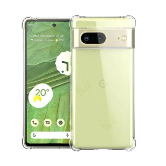 Clear AntiShock Clear Back Cover Soft Silicone TPU Bumper case