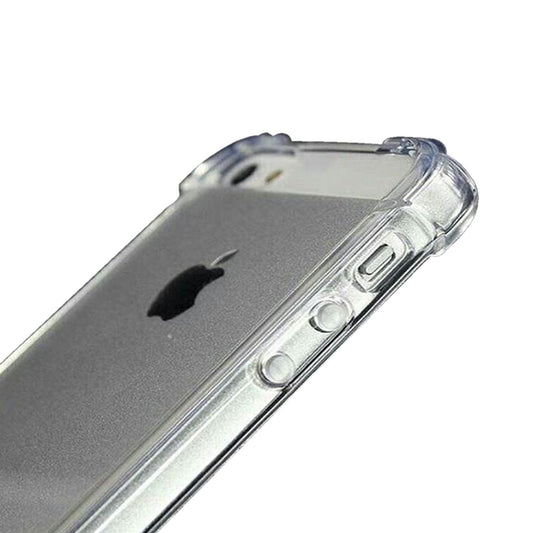 AntiShock Clear Back Cover Soft Silicone TPU Bumper case for apple iPhone 5