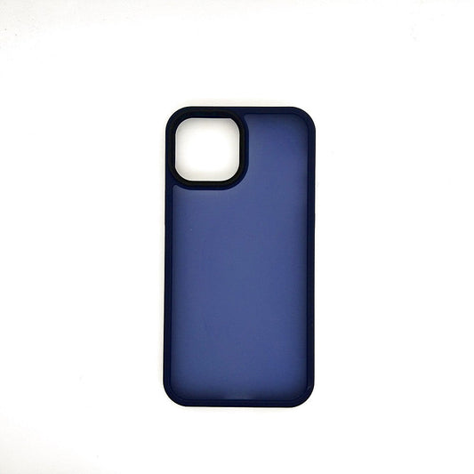 iPhone 13 Mini Luxury Matte Slim Shockproof iPhone Case Blue