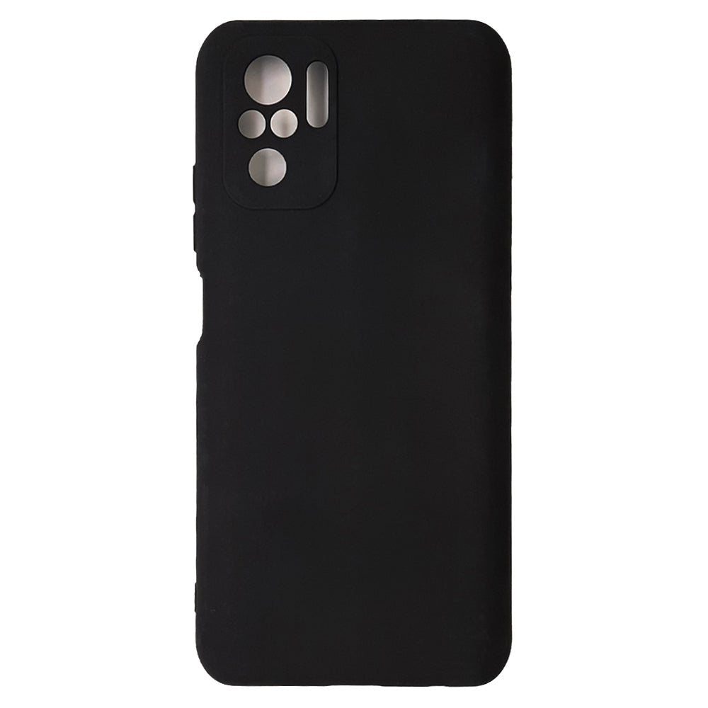 Redmi Note 10 Silicone back Cover Slim Magic TPU Case Black