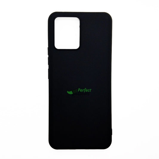 Realme 8 Silicone back Cover Slim Magic TPU Case Black