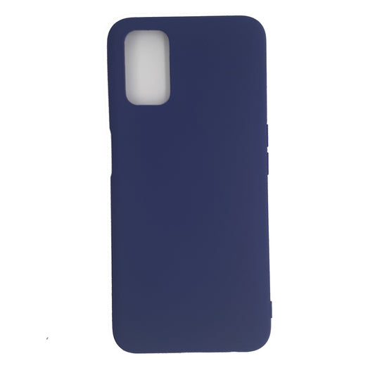 OPPO A52 Silicone back Cover Slim Magic TPU Case Blue