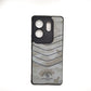 infinix ZERO 30 POLO clothe texture case velvet Back Cover Grey