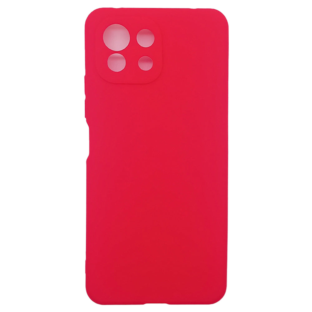 Xiaomi Mi 11 Lite Silicone back Cover Slim Magic TPU Case Red