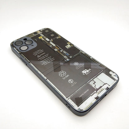 Circuit Board High Quality Hard Cover Full Camera Lens Protective Case for iPhone 11 Pro Max
