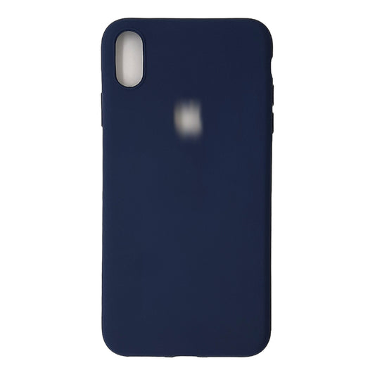 iPhone Xs Max Silicone back Cover Slim Magic TPU Case Blue