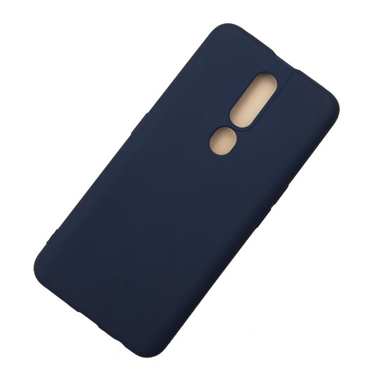 OPPO F11 Pro Silicone back Cover Slim Magic TPU Case Blue