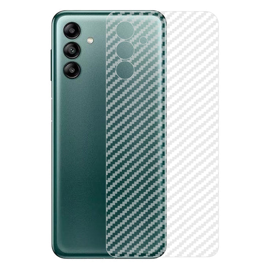 Samsung A04s carbon Back Clear Skin Sticker