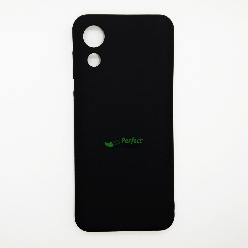 Samsung A03 Core Silicone back Cover Slim Magic TPU Case Black