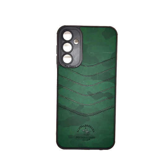 Samsung A24 4G POLO clothe texture case velvet Back Cover Green