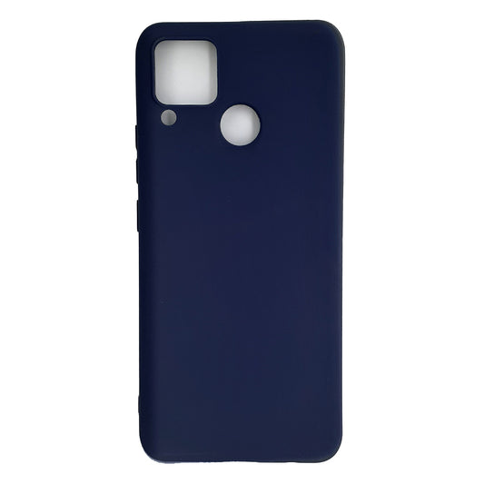 Realme C15 Silicone back Cover Slim Magic TPU Case Blue