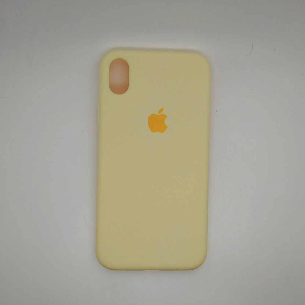 apple Liquid Silicone Back Cover for XR