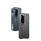 LEEKA Samsung Z Fold 6 case with Super Luxury Sport car fiber Pro case design with free inbuilt Screen Protector