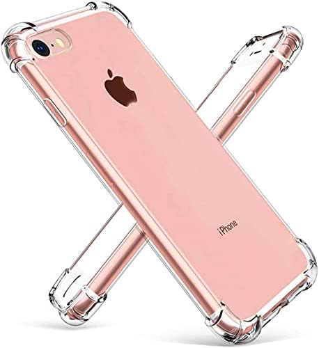 AntiShock Clear Back Cover Soft Silicone TPU Bumper case for apple iPhone 6