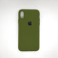 apple Liquid Silicone Back Cover for XR