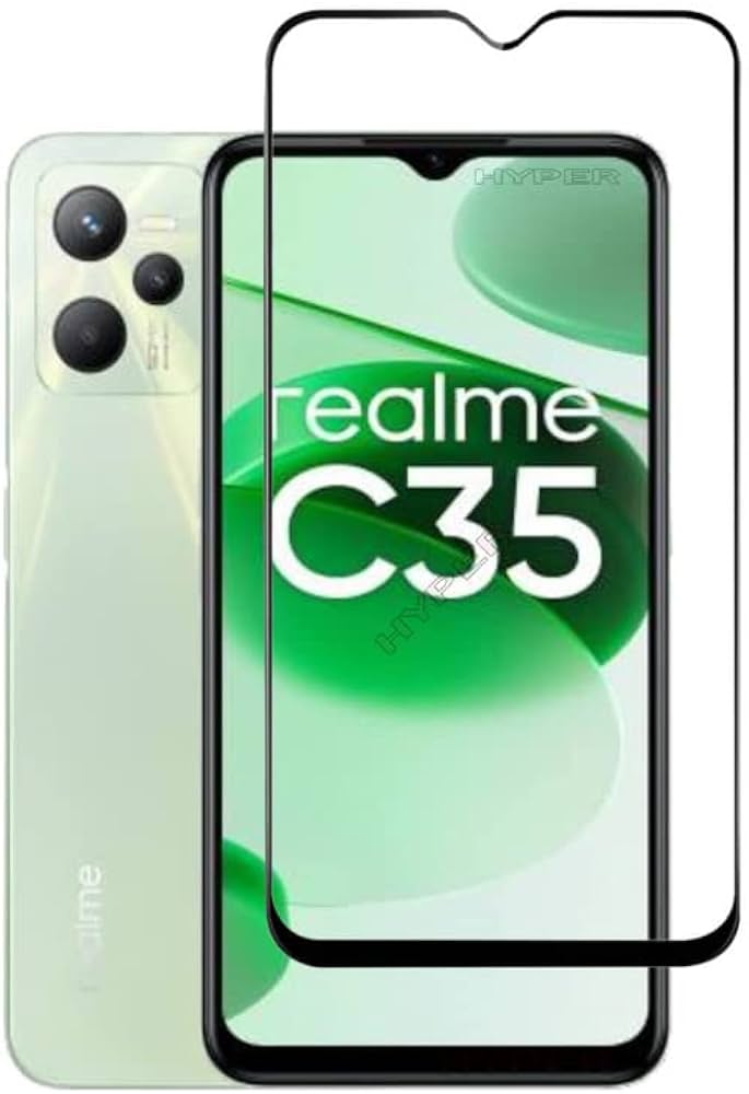 Screen Protector Full Tempered Glass for Realme C35