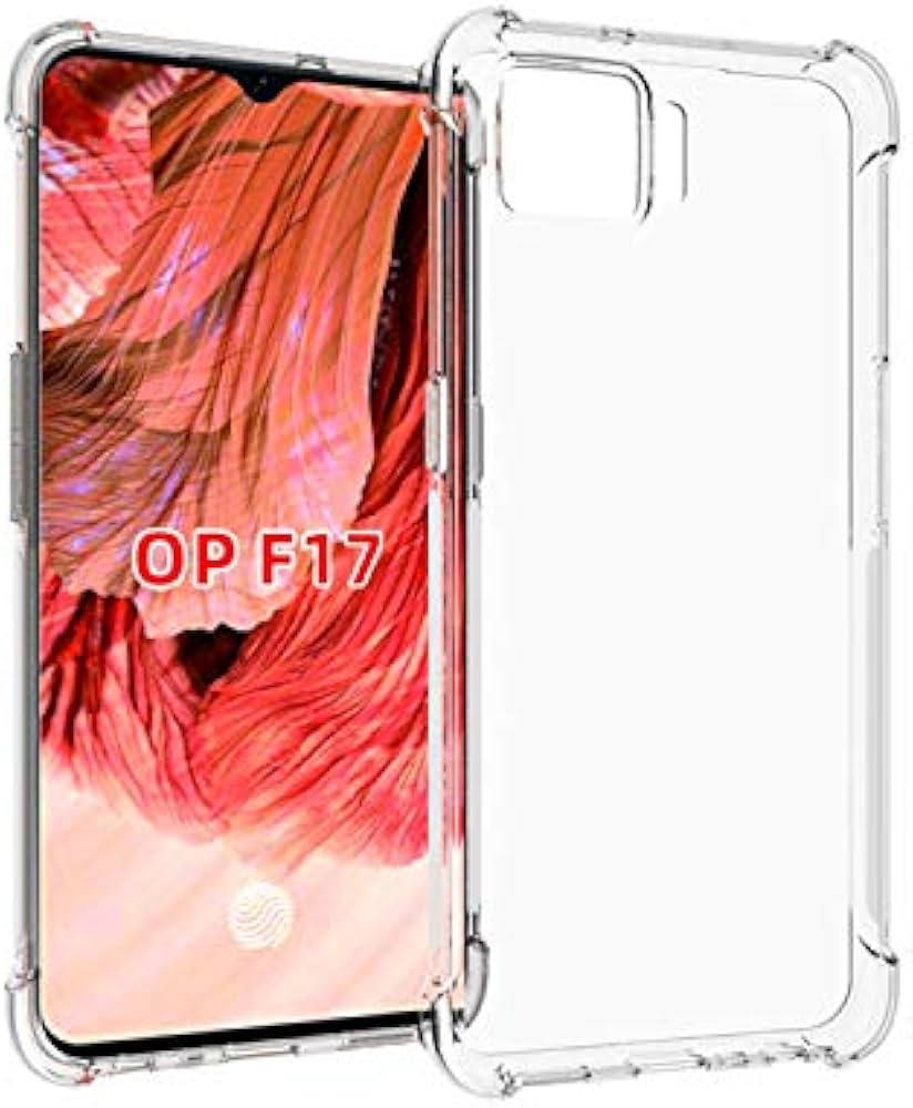 AntiShock Clear Back Cover Soft Silicone TPU Bumper case for OPPO F17