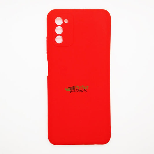 Samsung A03s Silicone back Cover Slim Magic TPU Case Red