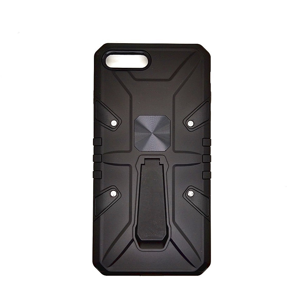 iPhone 7 Plus Shockproof Armour Magnet Car holder Military Grade Case Black