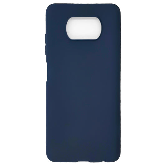 Xiaomi POCO X3 Silicone back Cover Slim Magic TPU Case Blue