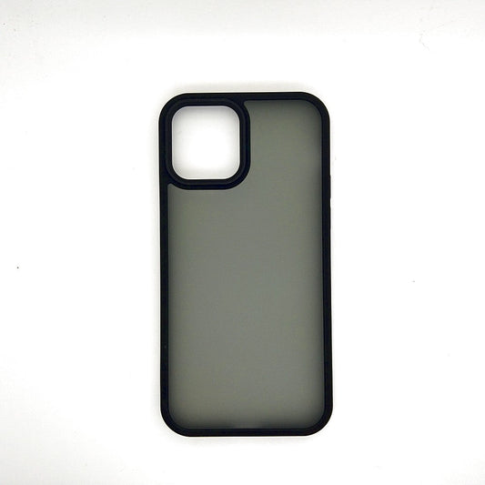 iPhone 12 Pro Luxury Matte Slim Shockproof iPhone Case Black