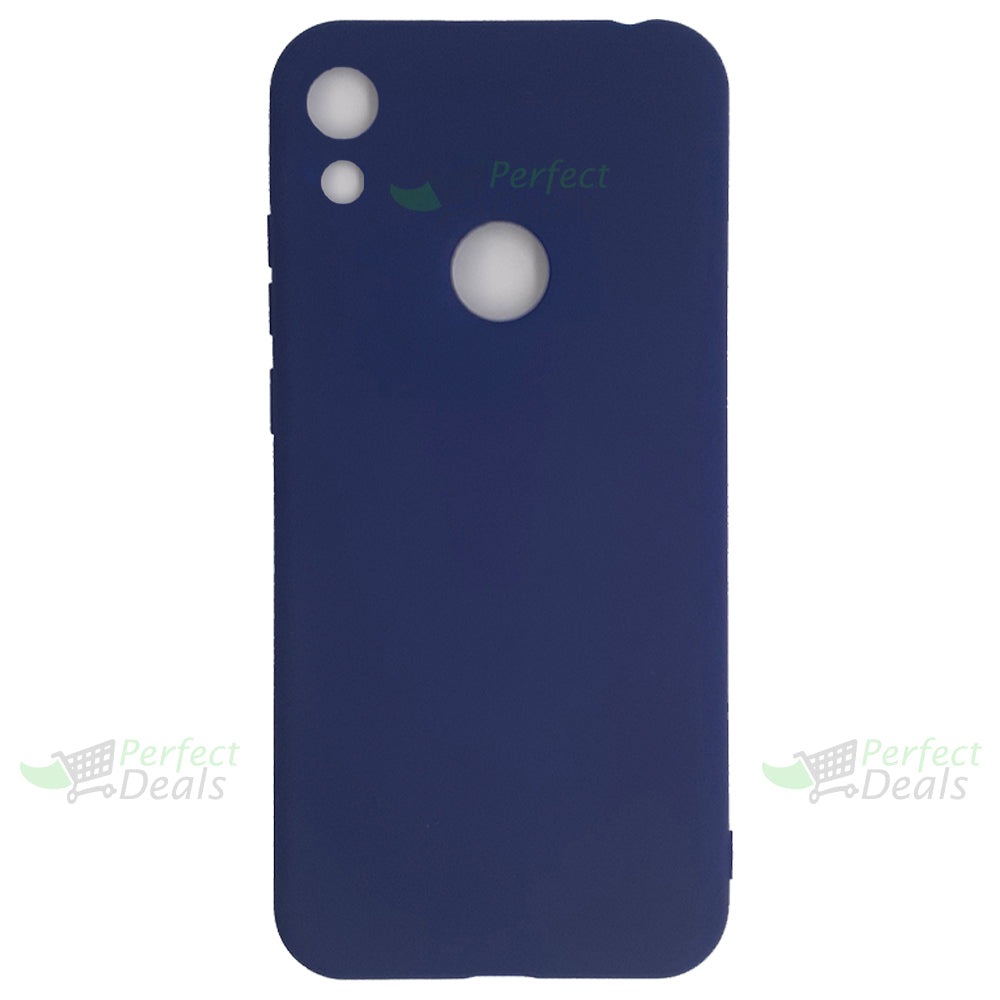 Huawei Y6s Silicone back Cover Slim Magic TPU Case Blue