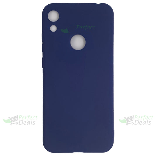 Huawei Y6s Silicone back Cover Slim Magic TPU Case Blue