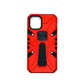 iPhone 11 Pro Shockproof Armour Magnet Car holder Military Grade Case Red