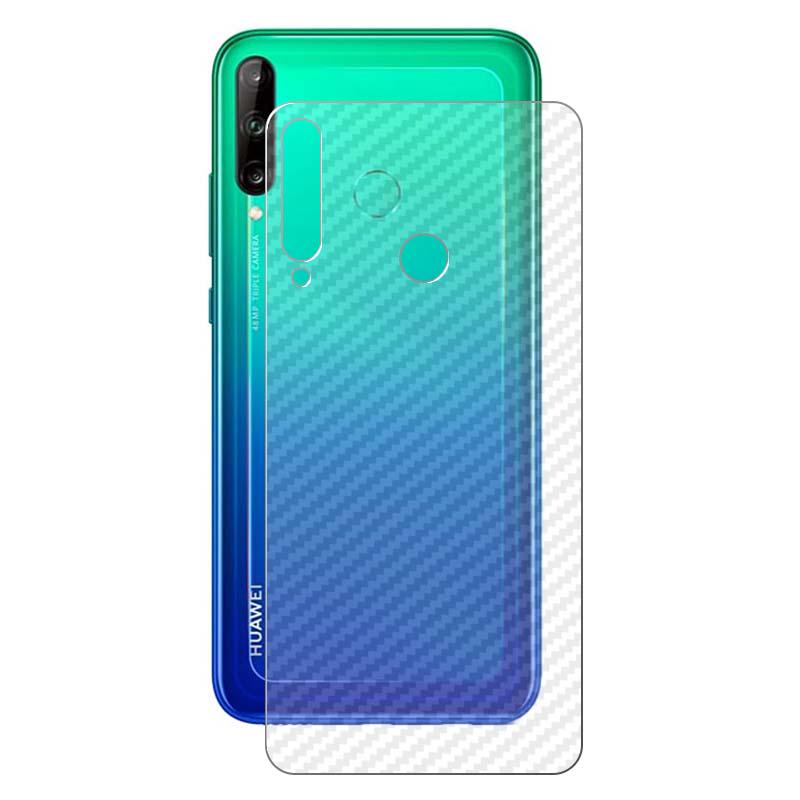 Huawei Y7p carbon Back Clear Skin Sticker