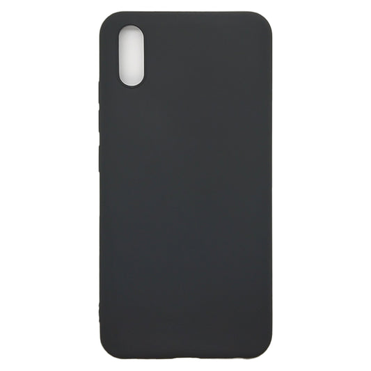 Vivo Y1s Silicone back Cover Slim Magic TPU Case Black