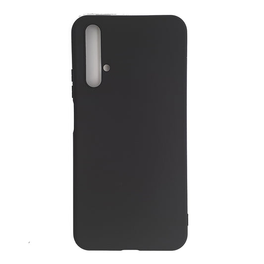 Huawei Nova 5T Silicone back Cover Slim Magic TPU Case Black