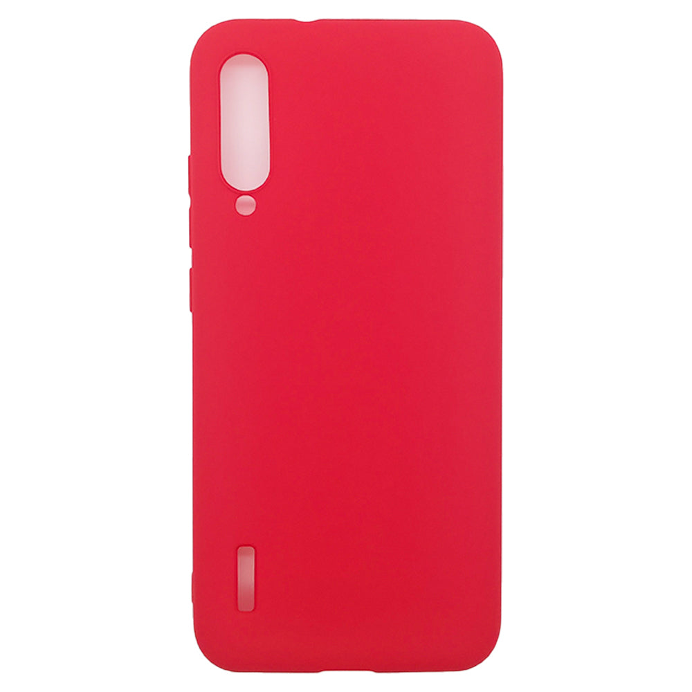 Xiaomi Mi A3 Silicone back Cover Slim Magic TPU Case Red