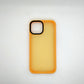 iPhone 13 Mini Luxury Matte Slim Shockproof iPhone Case Yellow