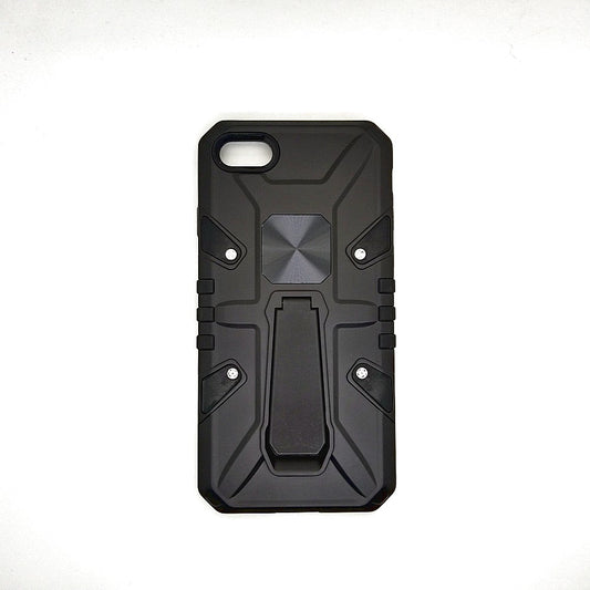 iPhone 7 Shockproof Armour Magnet Car holder Military Grade Case Black