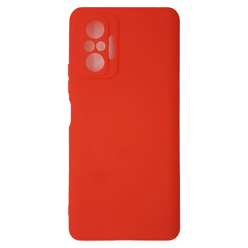 Redmi Note 10 Pro Silicone back Cover Slim Magic TPU Case Red