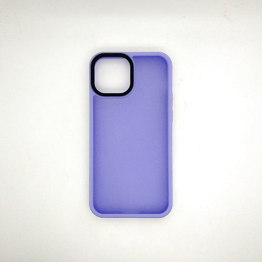 iPhone 13 Mini Luxury Matte Slim Shockproof iPhone Case Purple