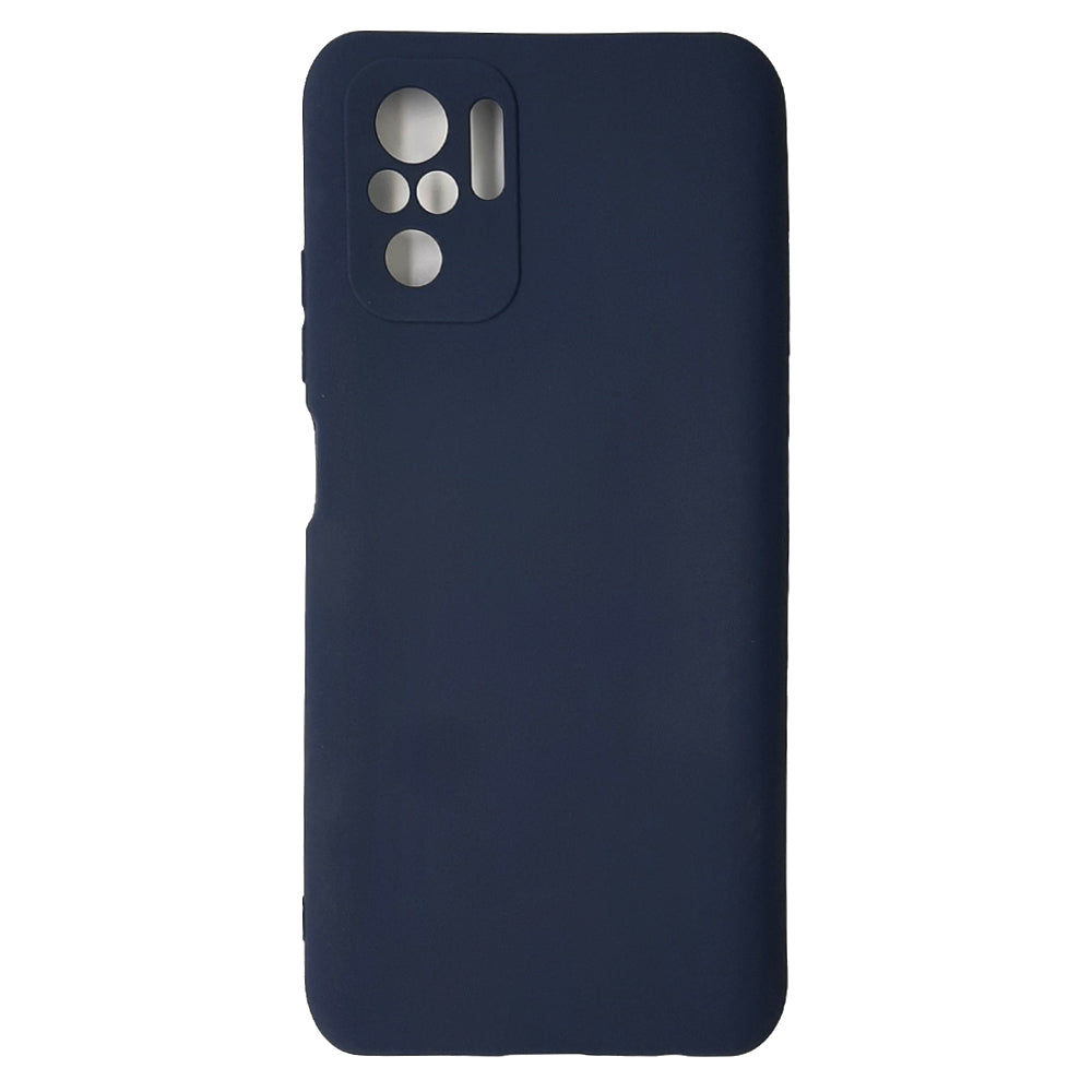 Redmi Note 10 Silicone back Cover Slim Magic TPU Case Blue