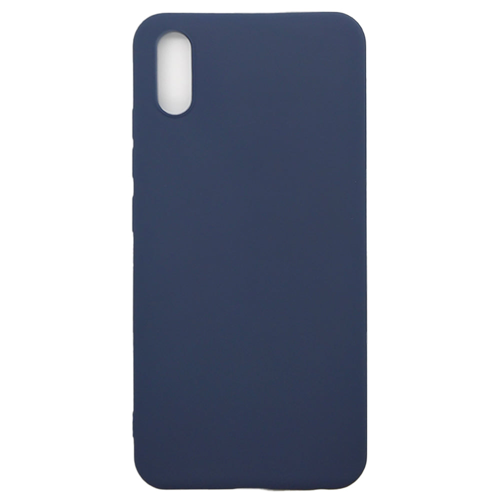 Vivo Y1s Silicone back Cover Slim Magic TPU Case Blue